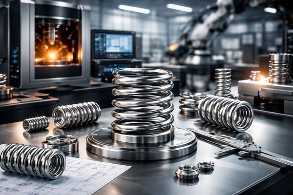 Innovations des ressorts spiraux : excellence et performance industrielle